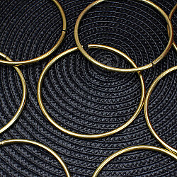 Dekoratif Metal Halka Gold 8 cm - 2