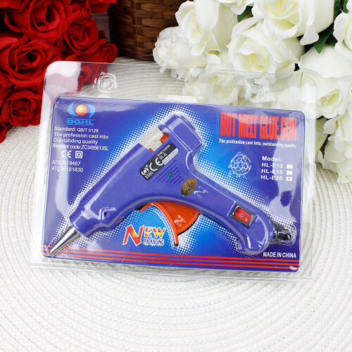 DGHL 20 Watt Metal Uçlu Sıcak Silikon Tabancası Küçük Boy - Toptanalim (1)