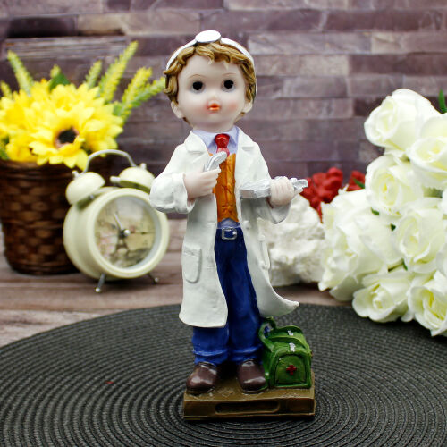 Erkek Dişçi Biblo 20CM - Kare Dekor