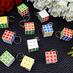 Eğlenceli Rubik Küp Anahtarlık 12'li Paket - 2