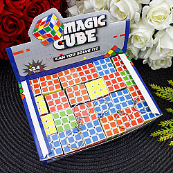 Eğlenceli Rubik Küp Anahtarlık 12'li Paket - 3