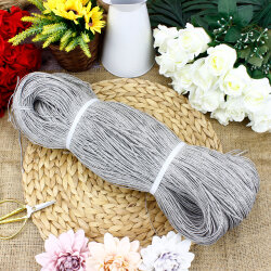 El İşi Kağıt İp Sarılmış Örülmeye Hazır 350 Gr (±50 Gr) Gri Renk - 2
