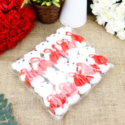 Elbiseli Strafor Ayıcık 12CM Kırmızı 10'lu paket - 2