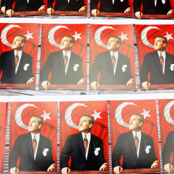 Flama Atatürk Bayrak 2MT - 1