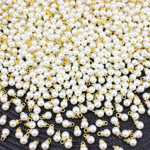Gold Kulplu İnci 8 mm (500’lü Paket) - Toptanalim