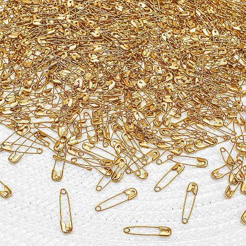 Gold Metal Çengelli İğne 2 cm - Toptanalim