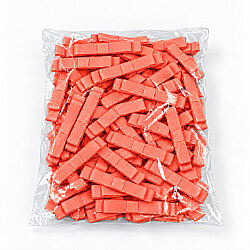 Grogren Fiyonk Kurdele Neon Mercan 7,5 cm - 2