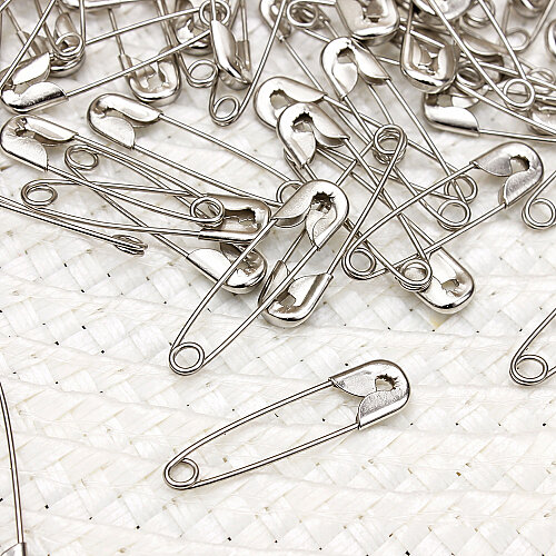 Gümüş Metal Çengelli İğne 2 cm - Toptanalim (1)