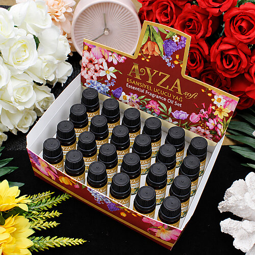  Hanımeli Esansiyel Uçucu Koku Yağı Difüzör Esansı Buhurdanlık Yağı Aromaterapi Yağı 10 ml - Toptanalim (1)