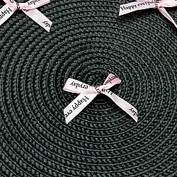 Happy Everyday Baskılı Saten Fiyonk 5 cm Açık Pembe - 2
