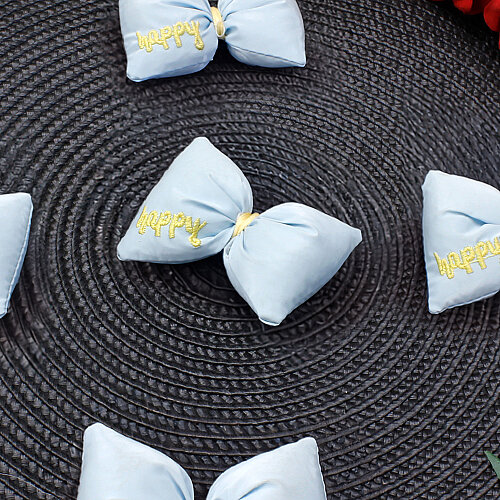 Happy Yazı İşlemeli Dolgulu Fiyonk Mavi 7 cm - Toptanalim (1)