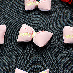 Happy Yazı İşlemeli Dolgulu Fiyonk Pudra 7 cm - 2