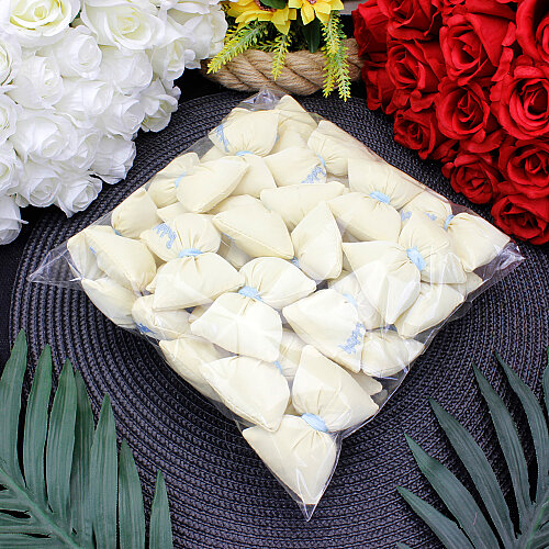 Happy Yazı İşlemeli Dolgulu Fiyonk Sarı 7 cm - 3
