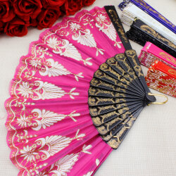 Hediyelik Asorti Otantik Desenli Yelpaze 12’li Paket - 3