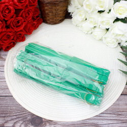 Hediyelik Yeşil Renk Şık Yelpaze 12’li Paket - 2
