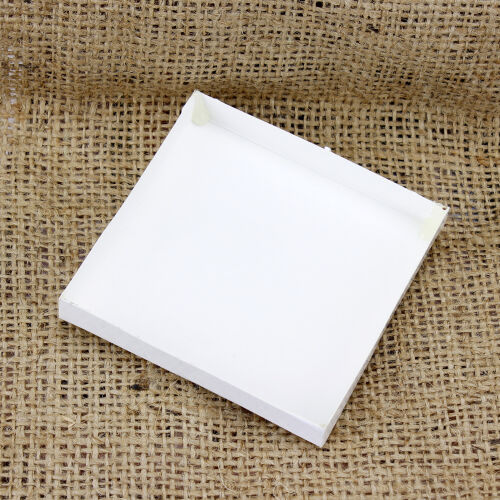 Kutu İçi Yükseklik Beyaz 8x8x1 CM - Kare Dekor (1)