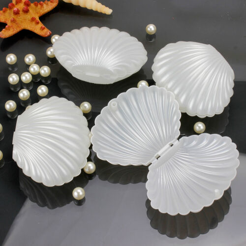İstiridye Hediyelik Kutu 8X6CM - Kare Dekor (1)