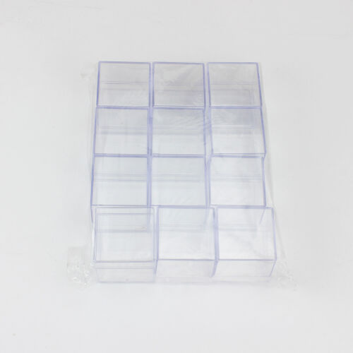 Kare Şeffaf Mika Kutu 5X5X5CM - Kare Dekor (1)