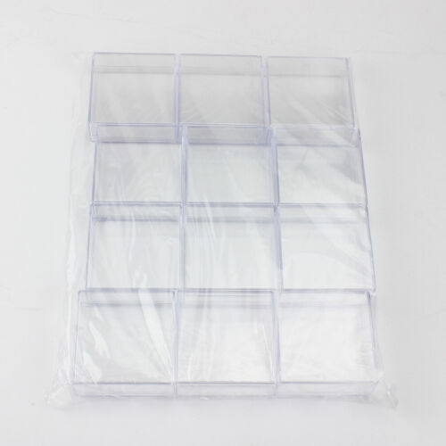Kare Şeffaf Mika Kutu 7X7X3CM - Kare Dekor (1)