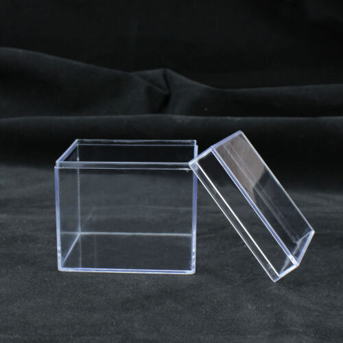 Kare Şeffaf Mika Kutu 7X7CM - Kare Dekor (1)