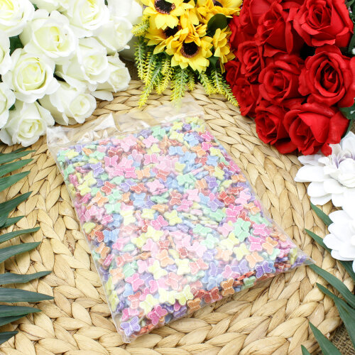 Kelebek Form Boncuk 12x11 mm (500 Adet) - 3