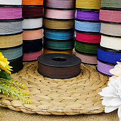 Keten Kurdele 2,5 cm 20 Metre Kahverengi - 3