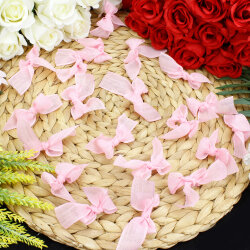 Keten Kurdele Fiyonk Pembe 50’li Paket - 1