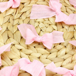 Keten Kurdele Fiyonk Pembe 50’li Paket - 2