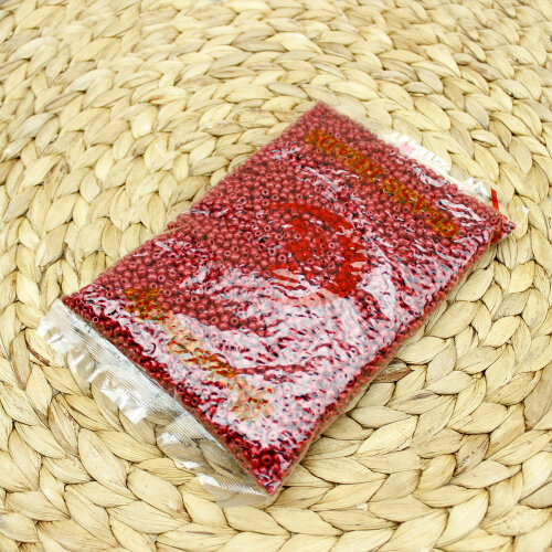  Damla Kum Boncuk Kırmızı 4,5 mm (1 kg) - 3