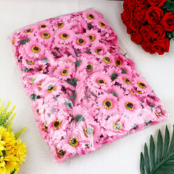 Kumaş Günebakan 300’lü Paket 6 Cm Pembe - 3