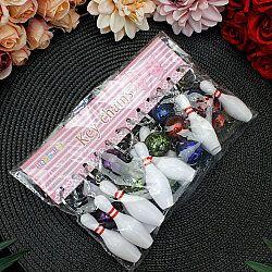 Labut Renkli Bowling Topu Anahtarlık 12’Li Paket - 5