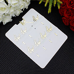 Love Yazılı Pasta Süsü Gold Renk 8'li Paket - 3