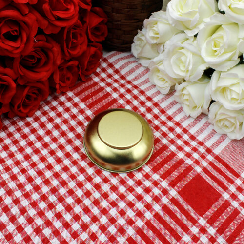 Metal Çerezlik Kase Gold 3x8 cm - 3