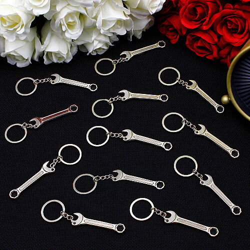 Metal İngiliz Anahtarı Anahtarlık 12’li Paket - Toptanalim