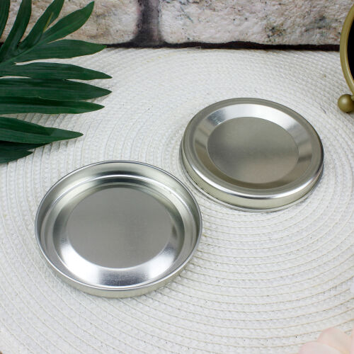 Metal Kapak 9CM - Kare Dekor