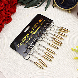 Metal Mermi Anahtarlık Gold 12’li Paket - 3