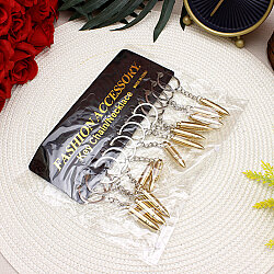 Metal Mermi Anahtarlık Gold 12’li Paket - 4