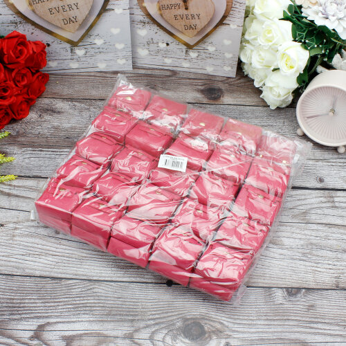 Mini Çanta Figürlü Çanta Charm Aksesuar Pembe - Kare Dekor (1)