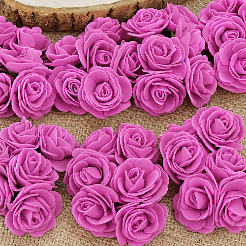 Mini Lateks Gül Pembe 120’li Paket - Toptanalim