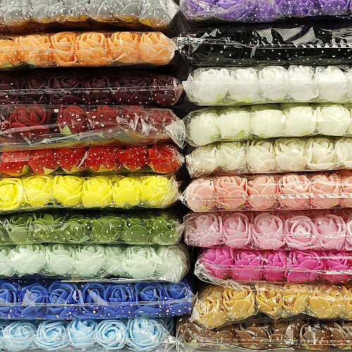 Mini Lateks Gül Pudra 144’lü Paket - 3