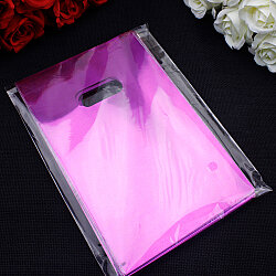 Mor Hediyelik El Geçme Poşeti 13x20 cm 100’lü Paket - 3