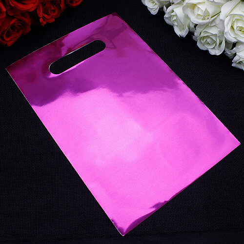 Mor Hediyelik El Geçme Poşeti 17x25 cm 100’lü Paket - Toptanalim