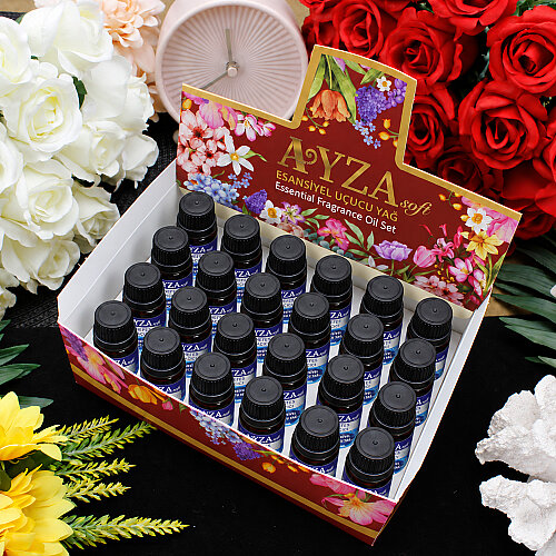 Nefes Açıcı Esansiyel Uçucu Koku Yağı Difüzör Esansı Buhurdanlık Yağı Aromaterapi Yağı 10 ml - Toptanalim (1)