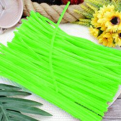 Neon Yeşil Şönil 100’lü Paket - 1