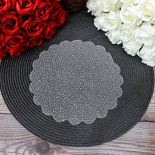 Organze Karlı Tül Kese Beyaz 22 cm 100’lü Paket - Toptanalim (1)
