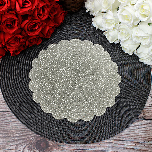Organze Karlı Tül Kese Krem 22 cm 100’lü Paket - Toptanalim (1)