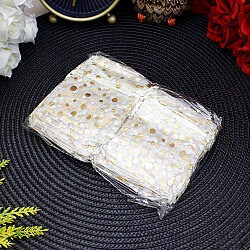 Organze Puantiyeli Tül Kese Krem 7x9 cm (100’lü Paket) - 4
