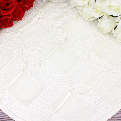 Organze Şeffaf Tül Kese Krem 5x7 cm (100’lü Paket) - Toptanalim