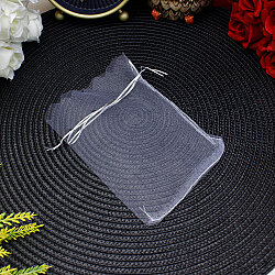 Organze Tül Kese Beyaz 12x15 cm (100’lü Paket) - 1