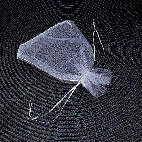 Organze Tül Kese Beyaz 12x15 cm (100’lü Paket) - 3